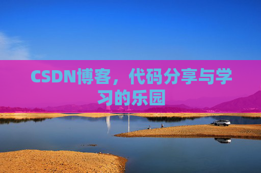 CSDN博客，代码分享与学习的乐园